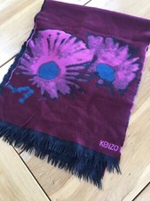 Foulard homme laine - laine, kenzo