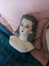 bisque porcelaine PARIAN epaule  REPRO 19eme s "fillette poupée salon parisienne