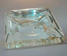 CENDRIER ART DECO EN VERRE DE