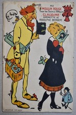 CPA, PUBLICITÉ POUR LE MOULIN ROUGE