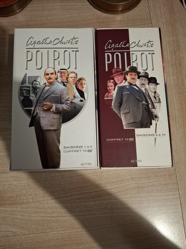 Lot coffrets hercule - 2, poirot