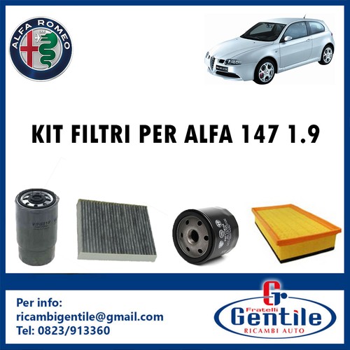 Set filtres entretien alfa - 4,