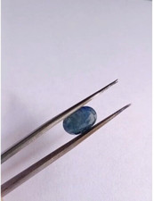 Saphir bleu naturel forme