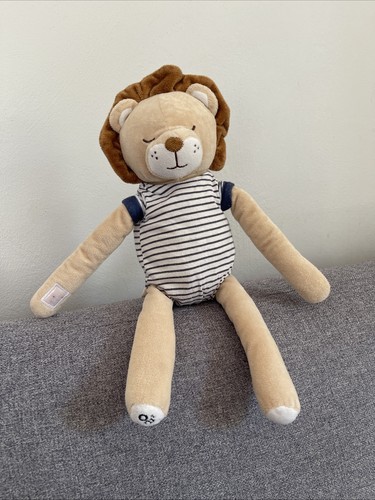 Grand doudou lion beige - grand,