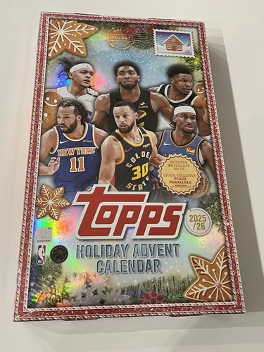 Topps holiday advent calendar - advent,