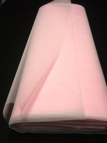 Tulle mariage rose largeur 150 - tulle,