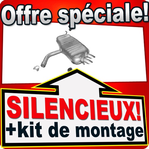 Silencieux arriere pour - silencieux,
