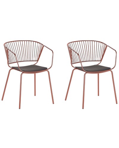 Beliani lot chaises - lot, de