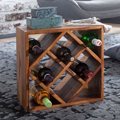 Finebuy casier vin bois - casier,