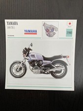 CARTE FICHE MOTO collection