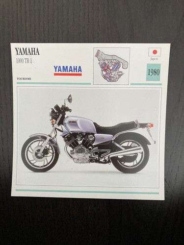 Carte fiche moto collection - carte,