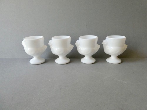 Coquetiers verre opalin - 4, en