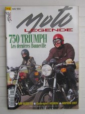 MOTO LEGENDE N° 36/triumph