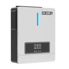 Onduleur Hybride Inversor 48V 220V 6200W MPPT 120A PV60-500V Battery-Free Gris