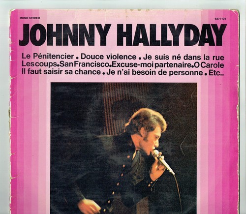 33t johnny hallyday vinyle - 33t,