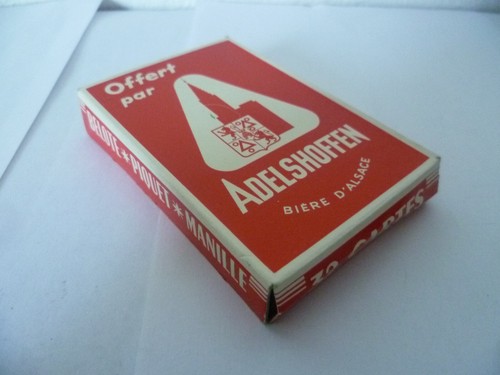 Jeu cartes publicitaire - de,
