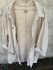 Veste chemise beige oversize “Pur et Simple”