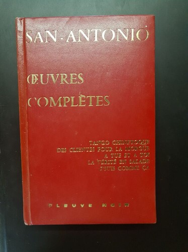 Oeuvres complètes san - oeuvres,