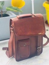 13 " Chèvre Cuir Vintage