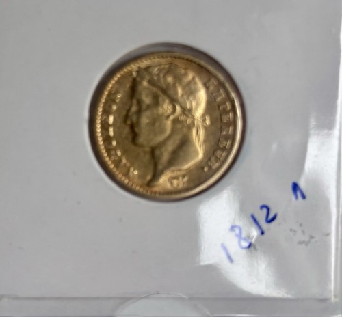 Pièce francs napoléon - or,