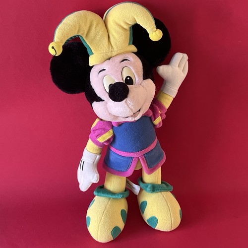 Peluche mickey mouse bouffon - mickey,