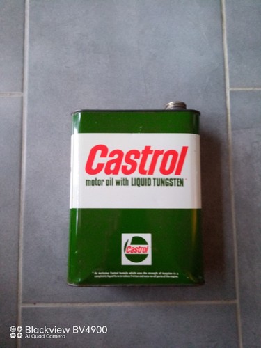 Ancien bidon huile castrol - d'huile, 2