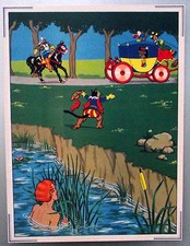 BELLE GRAVURE LITHO COULEUR LE