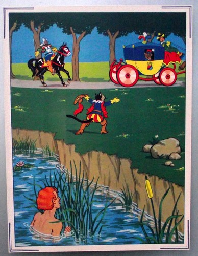 Belle gravure litho - belle,