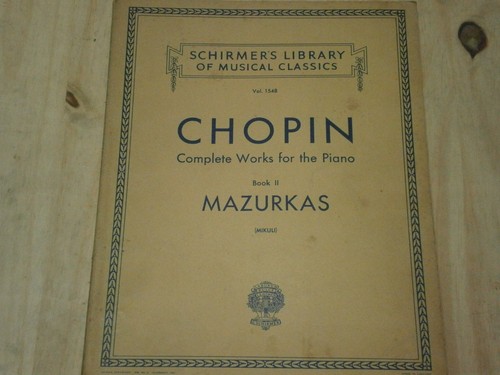 Mazurkas chopin recueil - chopin,