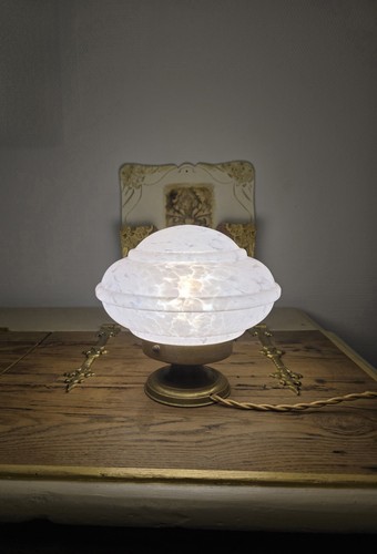 Lampe poser vintage globe - à,