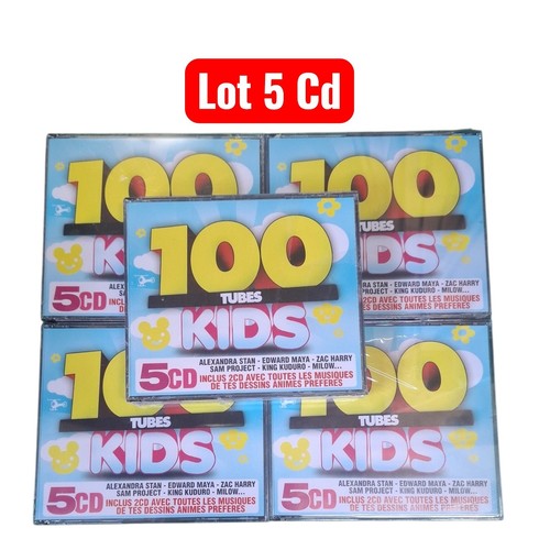 Lot 100 tubes kids - kids, 5cd