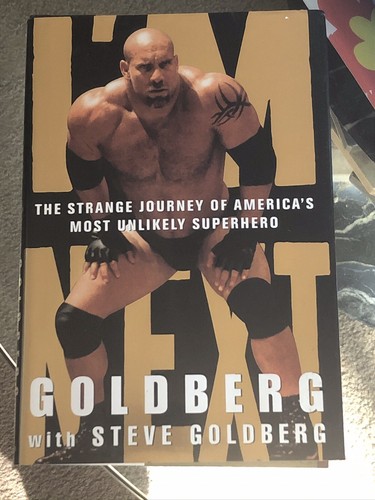 Wwf goldberg book - wwf,