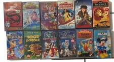 LOT DE 12  VHS Cassette VIDEO