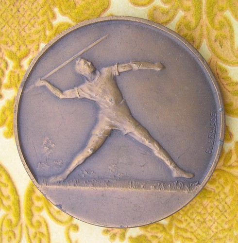 Medaille lancer javelot - medaille, de
