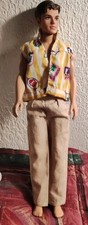 Poupée Ken Barbie Signé Mattel 1968/2007 Indonésia Avec Les Vêtements Vintage 
