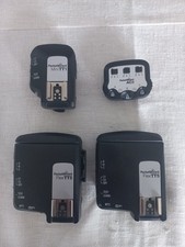 2 Pocket Wizard Flex TT5 and 1 Mini TT1 Trigger Flash per Canon TTL