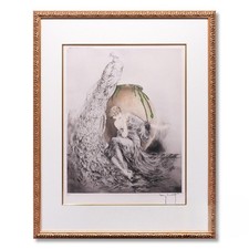 Gravure Louis Icart Skylark