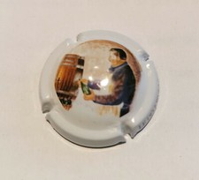 Capsule générique « Le dégorgement » blanche avec tonneau