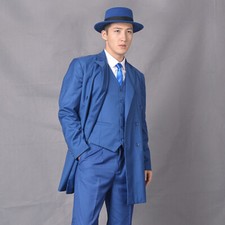 Homme Double Boutonnière Long