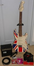 Guitare électrique STOL Union Jack (style Stratocaster) + Ampli STOL GL-10?