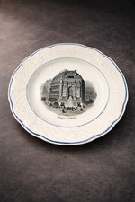 Assiette parlante ancienne