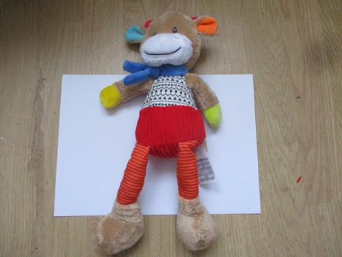 Grande peluche doudou vache - grande,