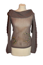 HAUT TUNIQUE  FEMME °°° LULU H. °°° ML  . TAILLE S 