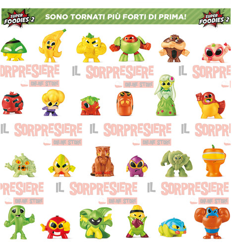 Super foodies personnages - 2,