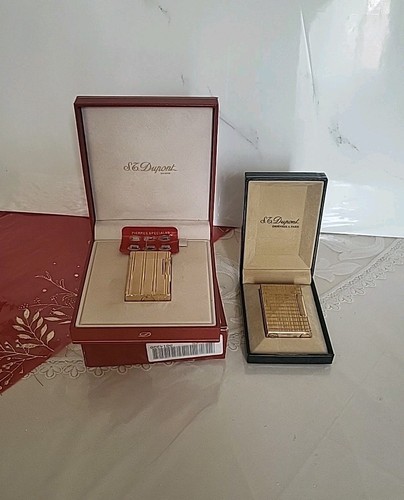 Paires briquet dupont or - briquet,