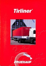 REMORQUES FRUEHAUF " TIRLINER " DOCUMENT de 1995 / ENGLISH