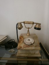 téléphone à cadran en onyx