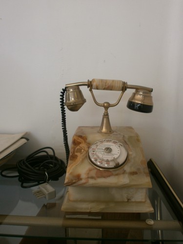 Téléphone cadran onyx - téléphone,