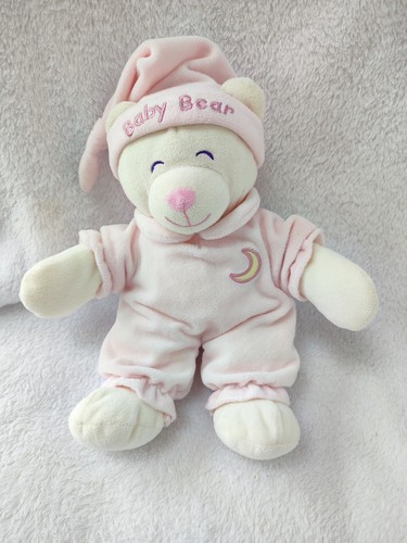 Peluche doudou ours rose - doudou, gipsy
