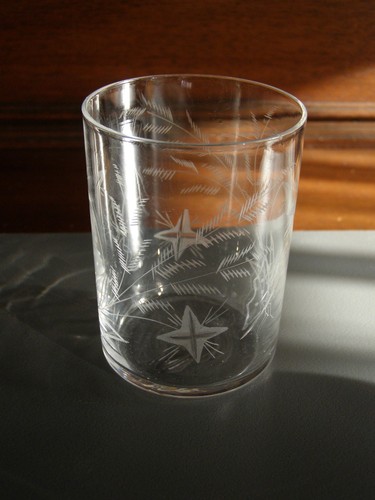 Ancien gobelet verre vin - gobelet,